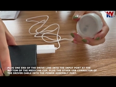 USB 3V Handheld Mesh Nebulizer ABS Portable Rechargeable